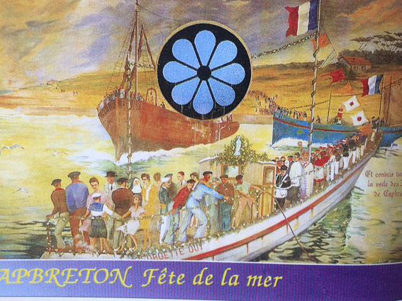 La fête de la mer à Capbreton vue par Marcel Louis Dillais.